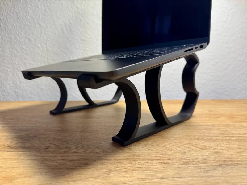 Laptop Stand Apple Logo