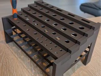 Desktop modular scredriver stand