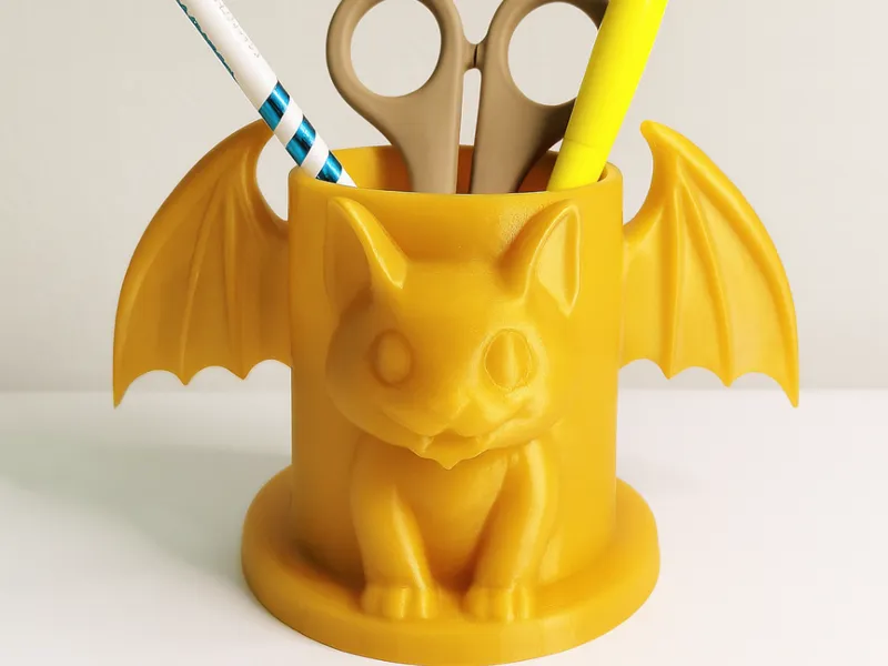 Halloween Pen Holder – Bat
