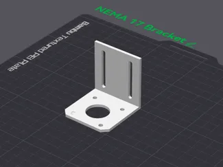 Nema 17 steppenmotor bracket