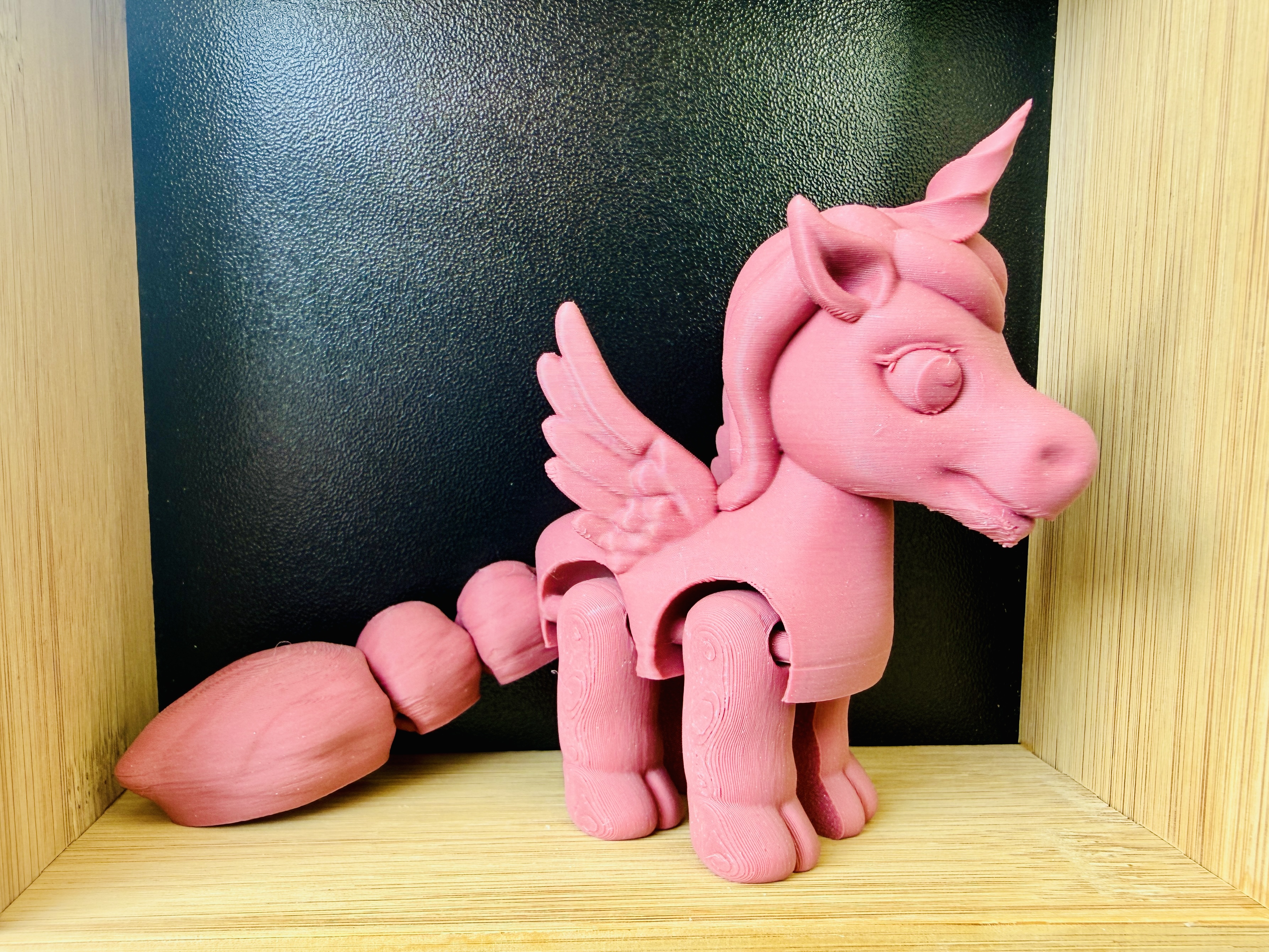 Miniatura 5 do modelo 3D flexi unicorn