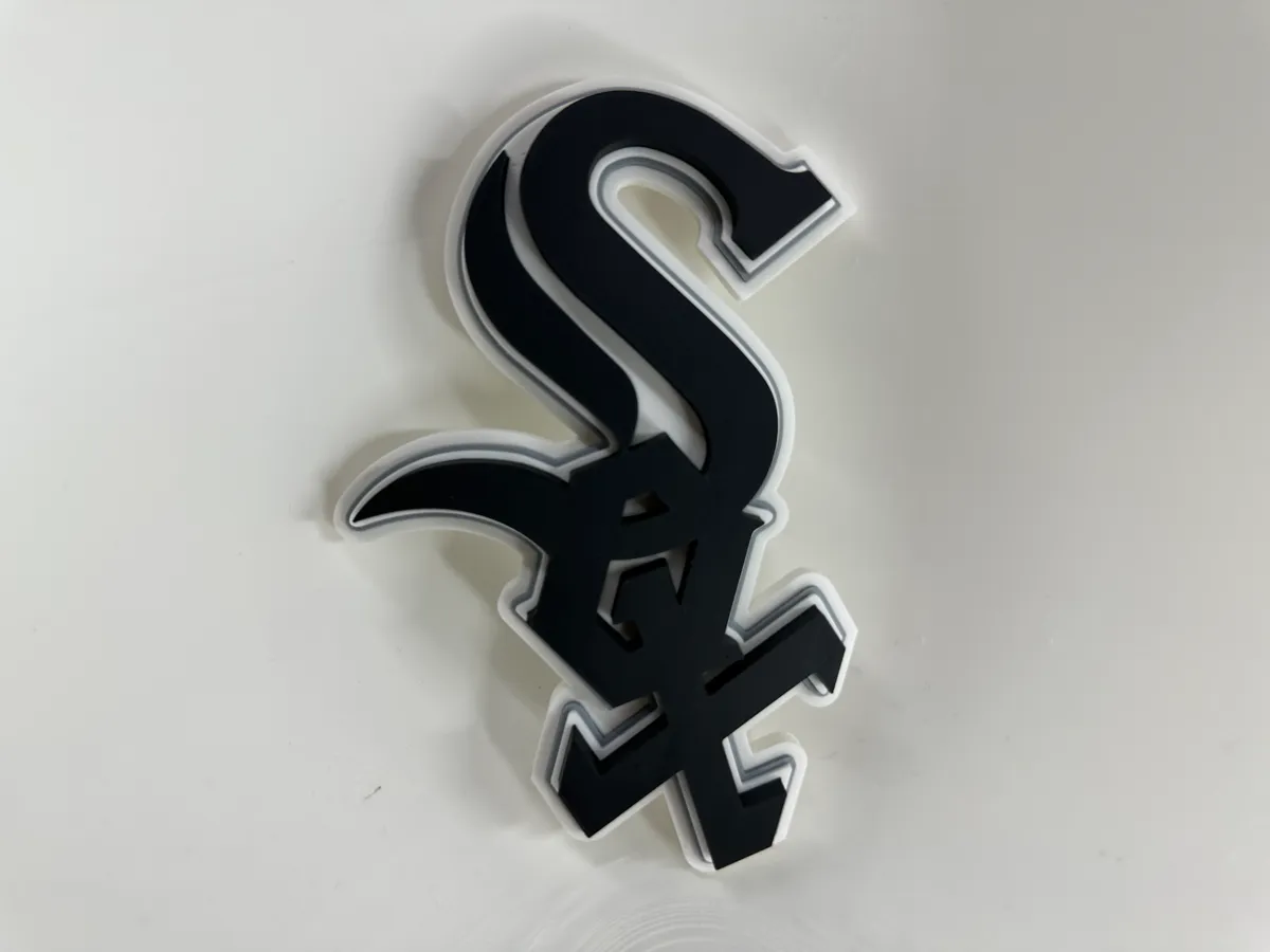 Chicago White Sox Logo 1991 - Free 3D Print Model - MakerWorld