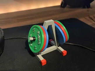 Weight disc rack