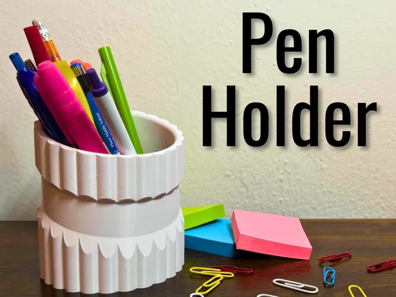 Minimalist Pen Holder