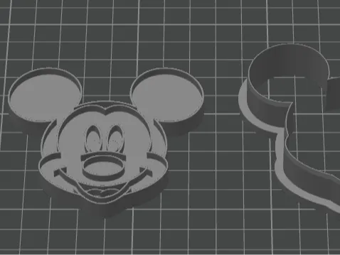 Mickey Mouse cookie cutter
