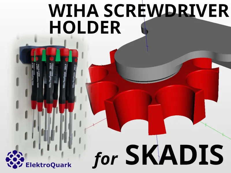 SKADIS Wiha PicoFinish Screwdriver Holder