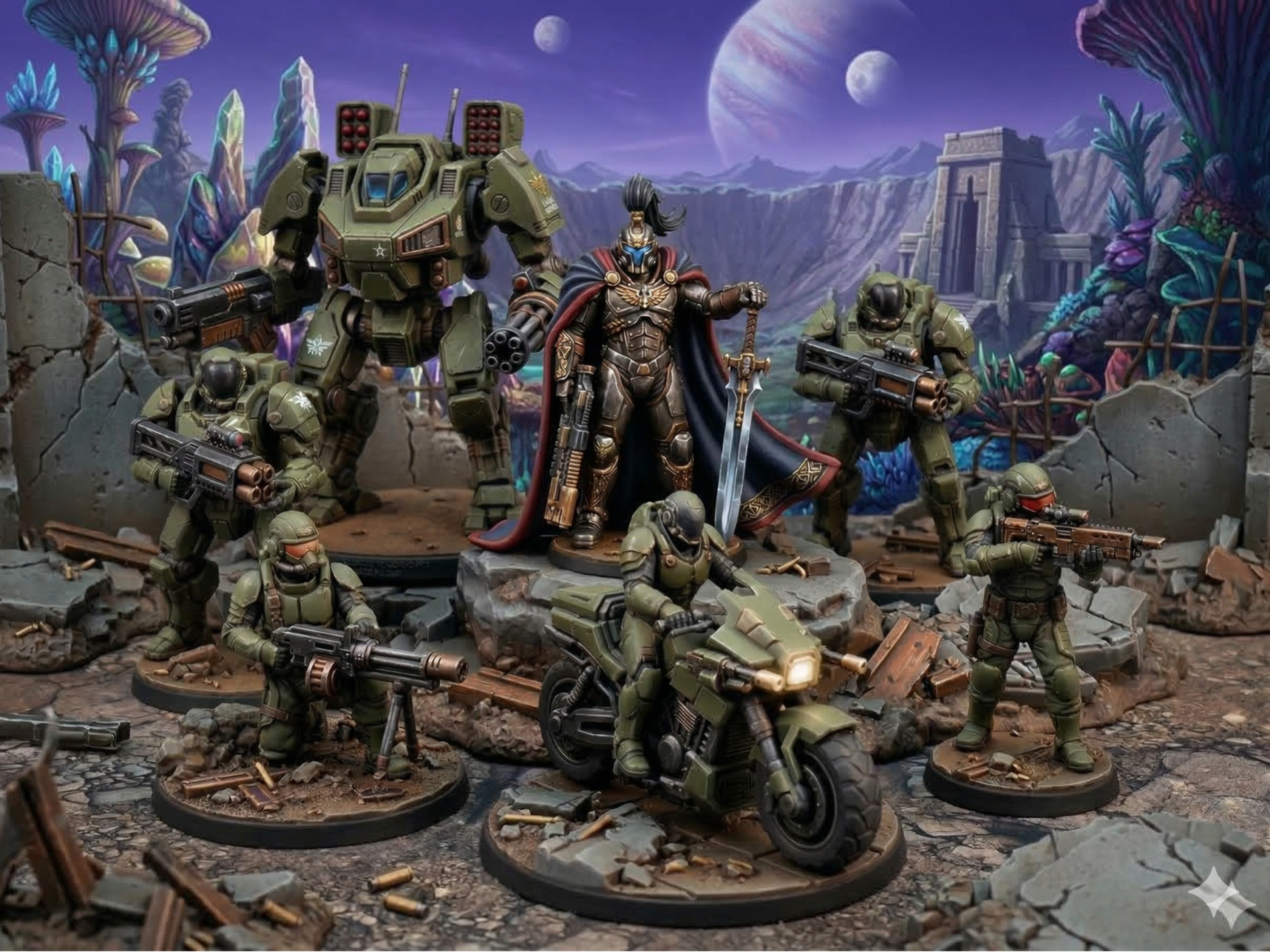 Miniatura 1 do modelo 3D Terra Force Army