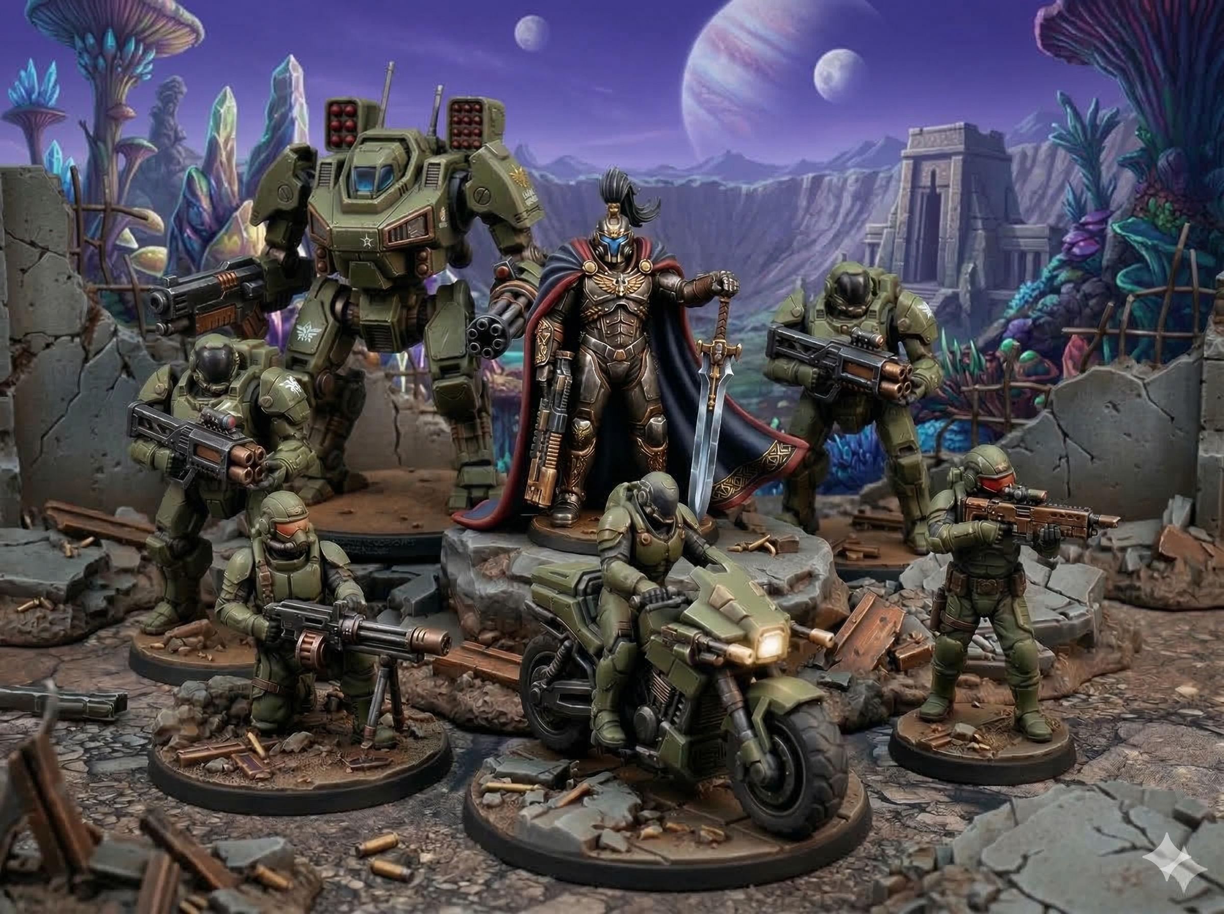 Miniatura 2 do modelo 3D Terra Force Army