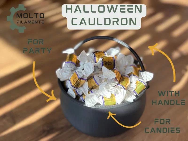 Halloween cauldron