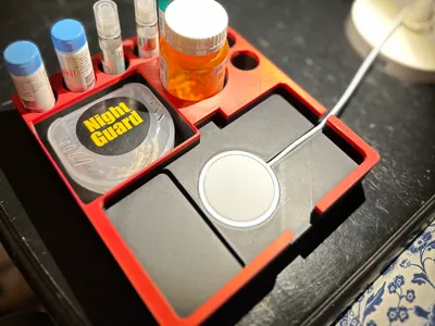 Nightstand Organizer Tray with MagSafe 2 Charger