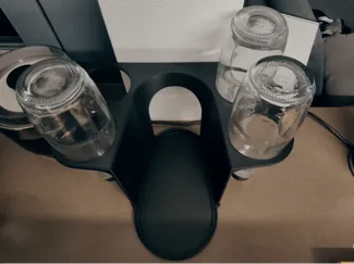 Sodastream DUO Flaschenhalter inkl. Tropfschale