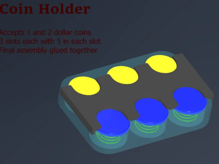 Coin Holder 1&2 CA$