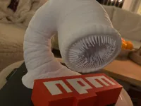Figurine du ver Shai Hulud, univers Dune — photo 2