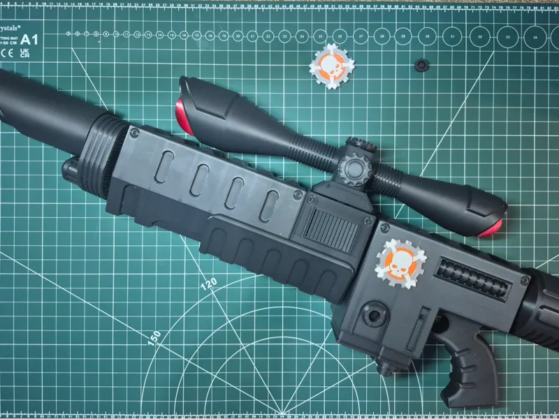 Hot Shot Las Gun / Helllgun WH40K INSPIRED
