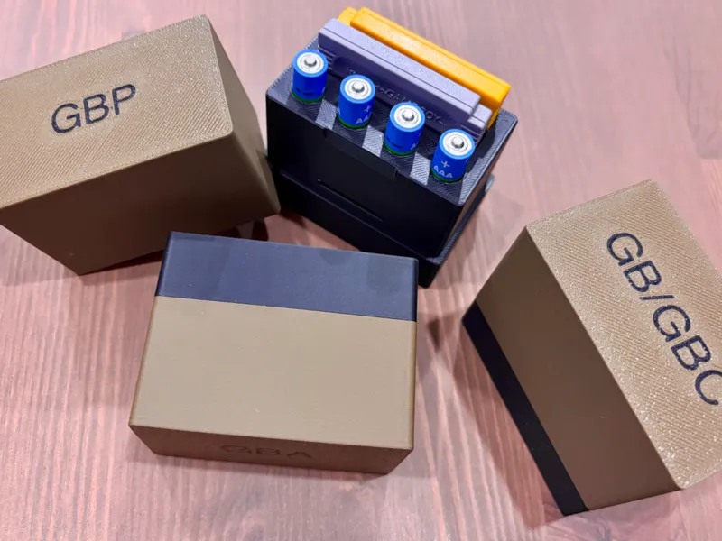Game Boy (GB, GBP, GBC, GBA) - Game & Battery Box