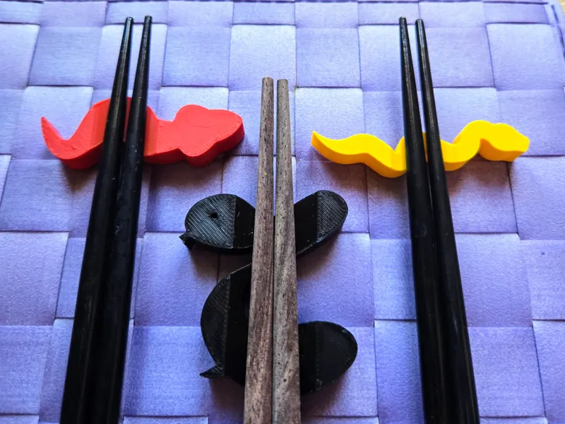 Chopstick rest / holder 筷子架 - Snake Lunar Year