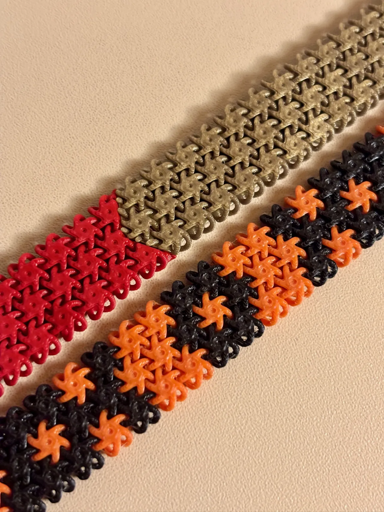 NASA Chainmail Fabric Bracelet M - Clasp - 20sizes view 4