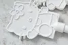 single color Hello Kitty with flower - simple handle