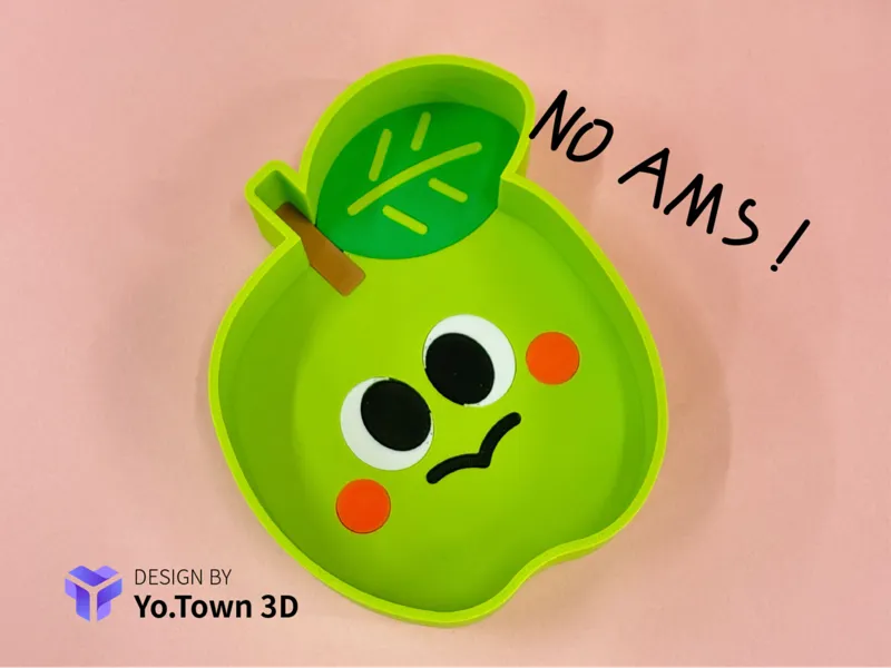 【Yo.Town 3D】Mayday Apple Storage Tray