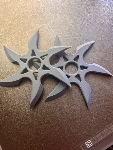 Accesorio para filamento: Six-Pointed Ninja Star (Shuriken) — vista de referencia 2
