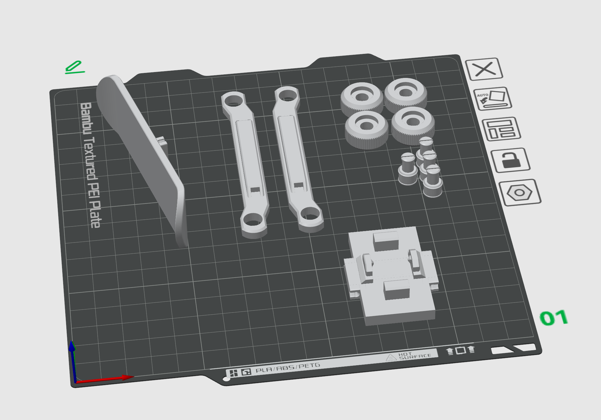 Miniatura 1 do modelo 3D 「影刃」战术突击滑板 | 指尖滑板 | 适配DUmmy13 玩偶