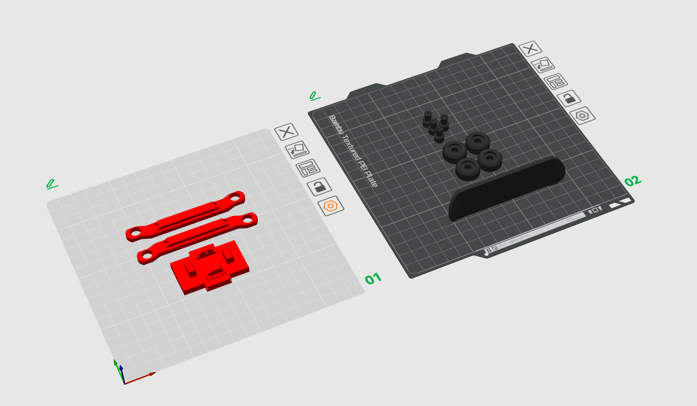Miniatura 3 do modelo 3D 「影刃」战术突击滑板 | 指尖滑板 | 适配DUmmy13 玩偶