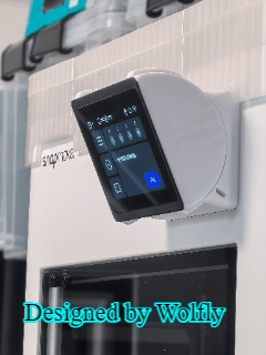 Snapmaker U1触摸屏旋转支架，正负40°内任意角度