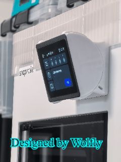 Snapmaker U1触摸屏旋转支架，正负40°内任意角度
