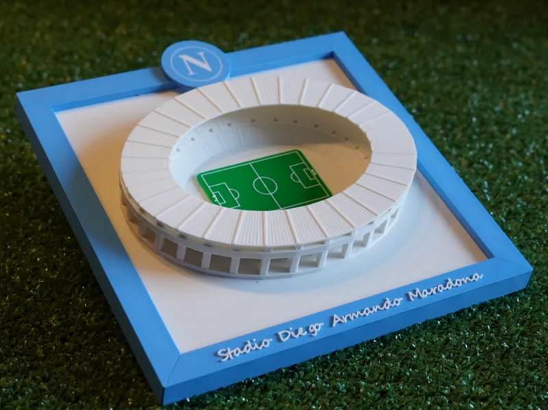 Stadio Diego Armando Maradona 3D Replica Napoli