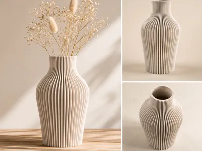 Elegant Scandinavian vase 