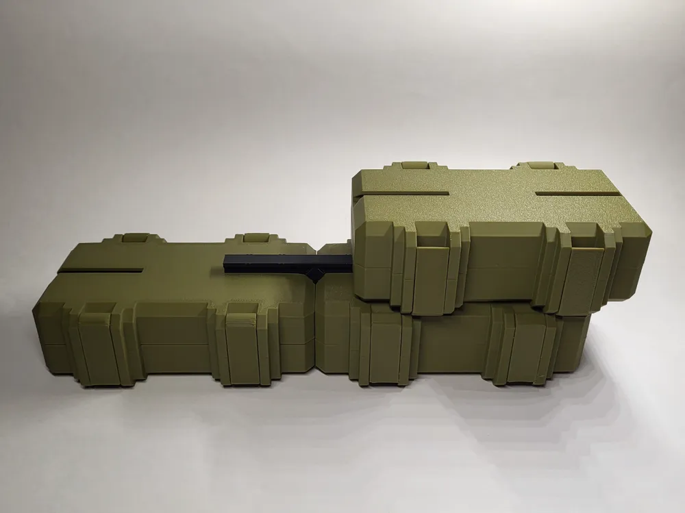 Multi - Box Rugged Modular PrintInPlace containers - Free 3D Print ...