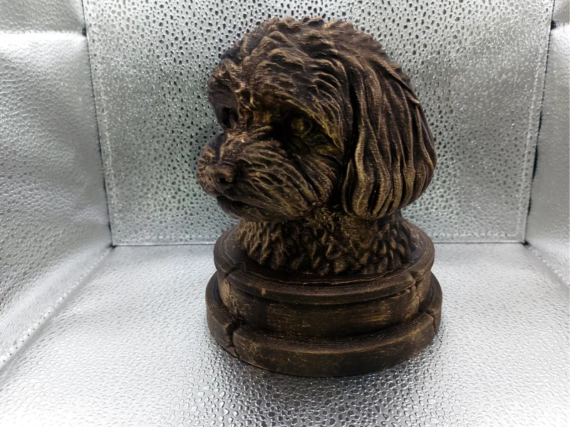 Maltipoo Bust