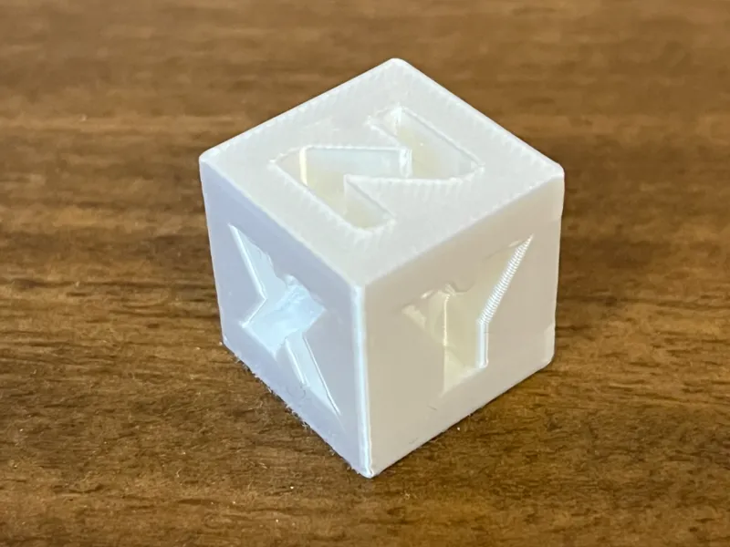 XYZ Cube test print