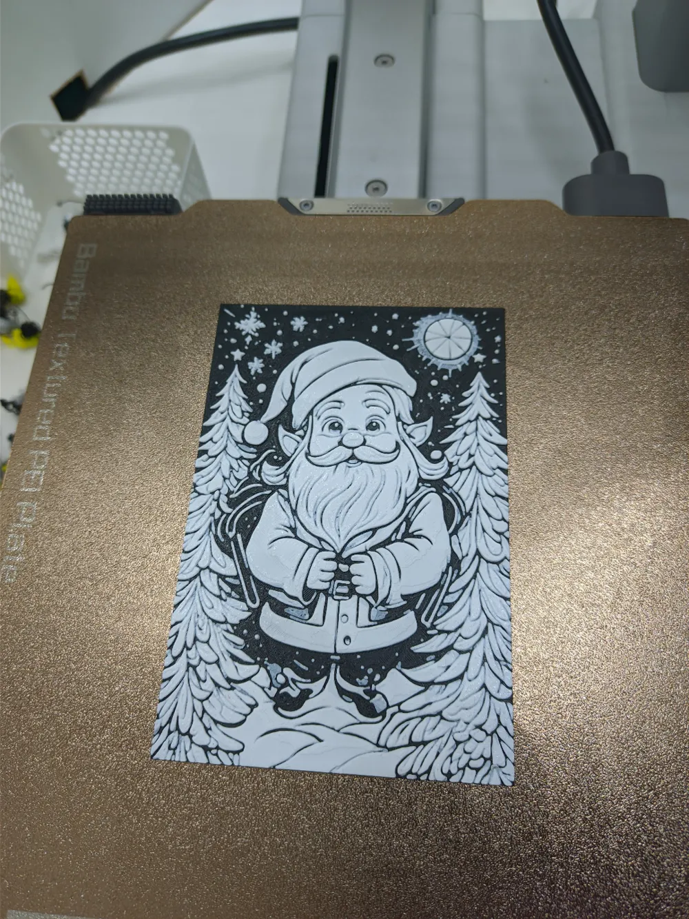 Christmas 11 Santa Claus In A Snowy Forest By SimplePrint MakerWorld Christmas 11 santa claus in a snowy forest by simpleprint makerworld