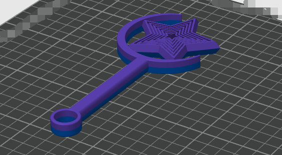 Miniatura 3 do modelo 3D 星月萝卜塔解压拍拍棒