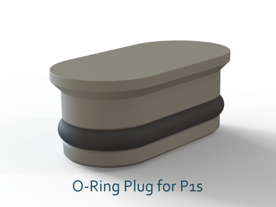 O-Ring Sealed Top Plug for P1s