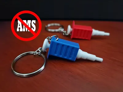 Micropipette Keychain