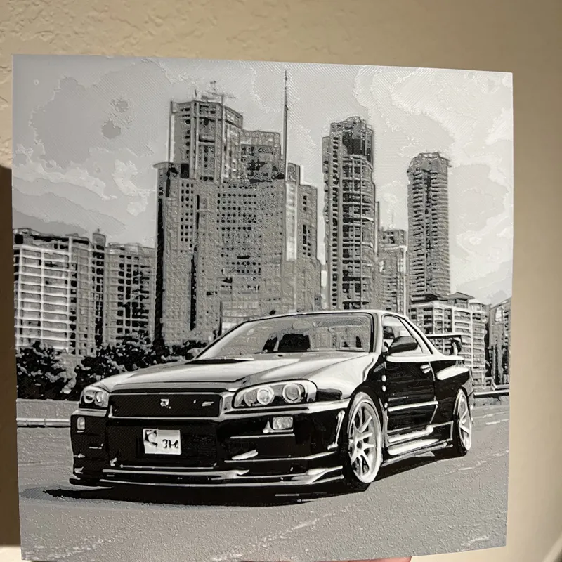 Skyline R34 (Hueforge)