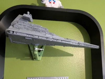 Wall mount for Fab365 Star Destroyer