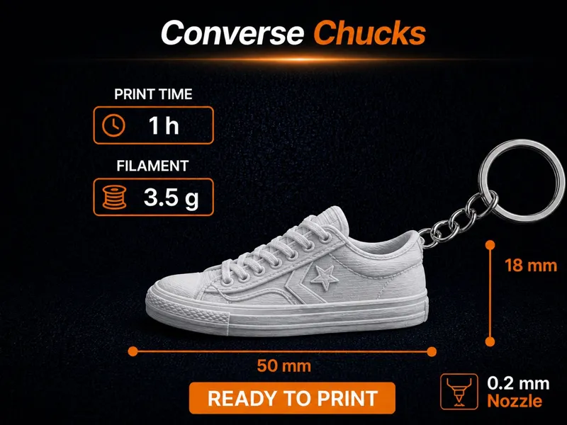 Schlüsselanhänger Converse CHUCK