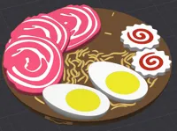 Text on Bowl, food colors separated.