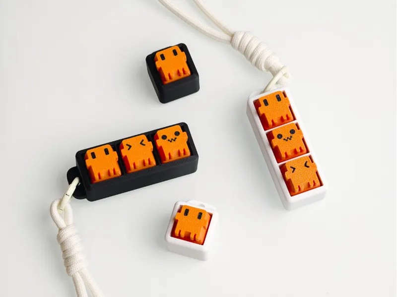 Clawd 键帽解压玩具