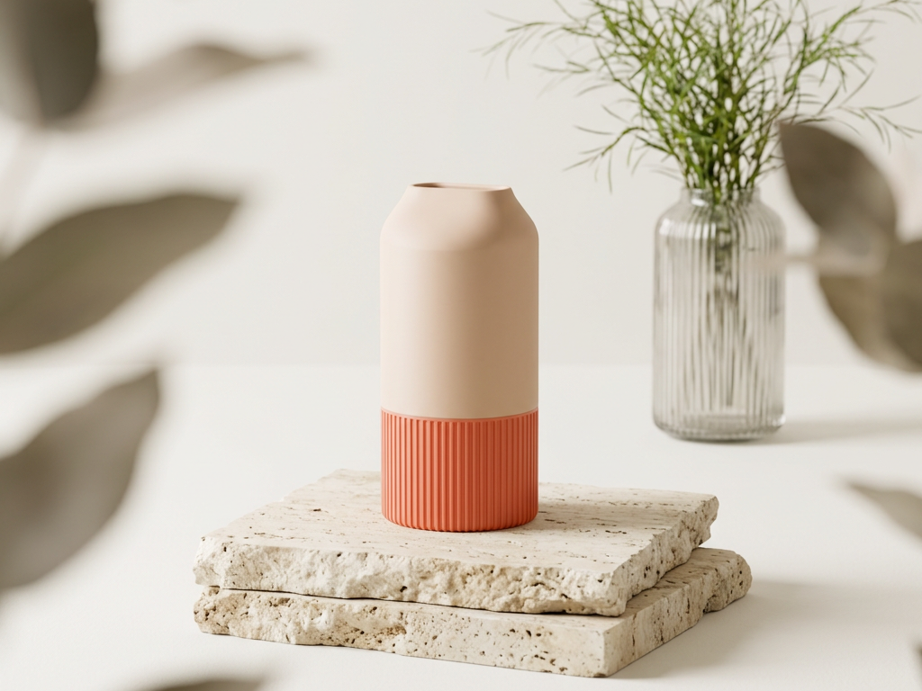 Two Part Smooth Vase. No AMS. a1 Mini option.