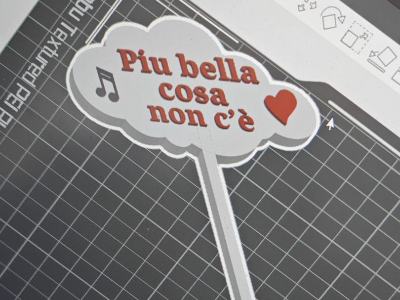 Topper "Più bella cosa non c'è" Romantico Musicale