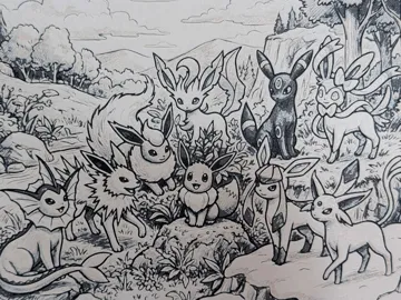 Marco decorativo: Eeveelution Hueforge & Frame — vista de referencia 4