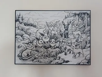 Marco decorativo: Eeveelution Hueforge & Frame — vista de referencia 3