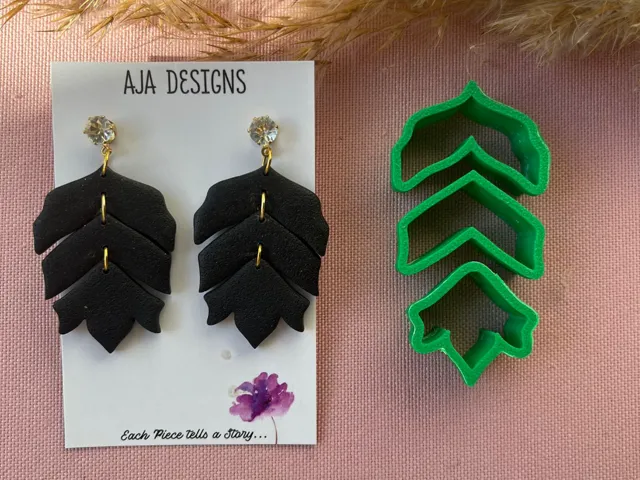 Polymer Clay Earring Mold 11