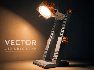 Vector LED desk lamp
