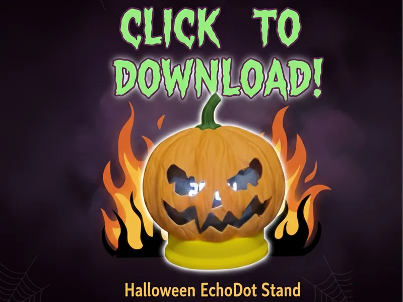 Halloween Echo Dot Mount