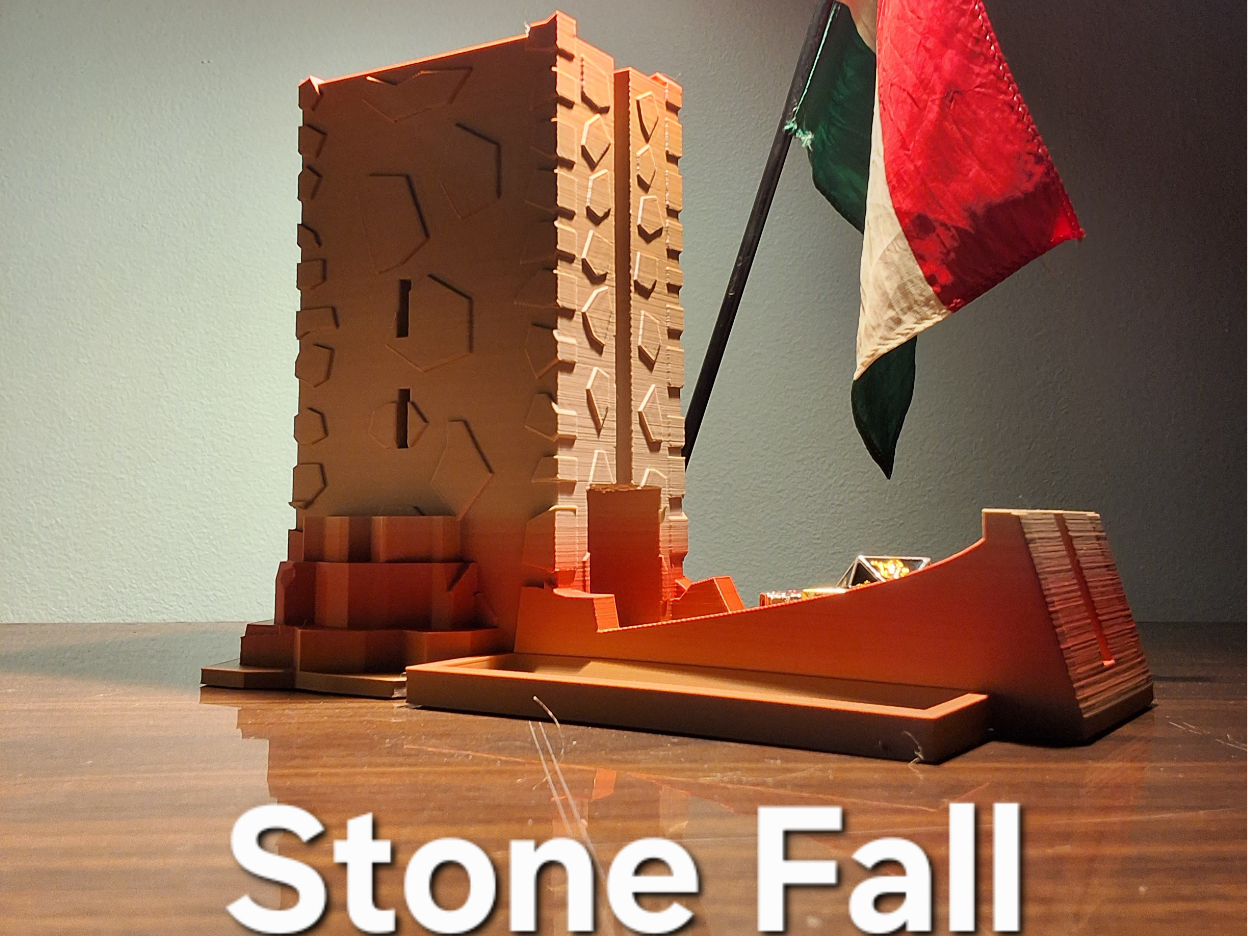 Stone Fall - Dice Tower 